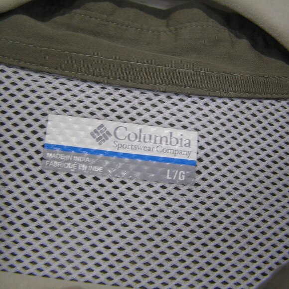 COLUMBIA PFG VENTED FISHING SHIRT LARGE - Picture 2 of 9